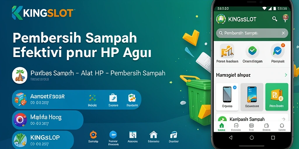 Tampilan antarmuka KINGSLOT yang bersih dan fungsional.