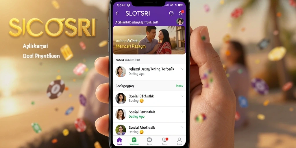Tampilan antarmuka SLOTSRI untuk mencari pasangan dengan mudah.